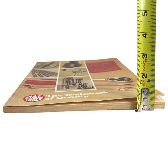 VTG 1981 MAC Tools Mechanic Technician Collectors Car Catalog Book Softcover 80s - Picture 4 of 16